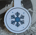 Snowflake Magnetic Bookmark